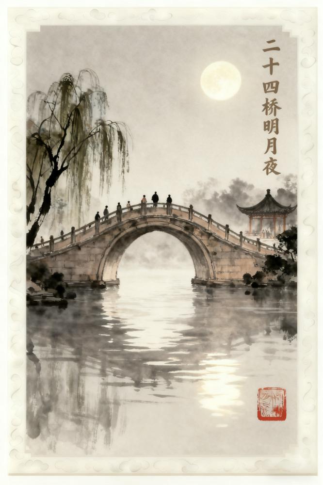 二十四桥明月夜