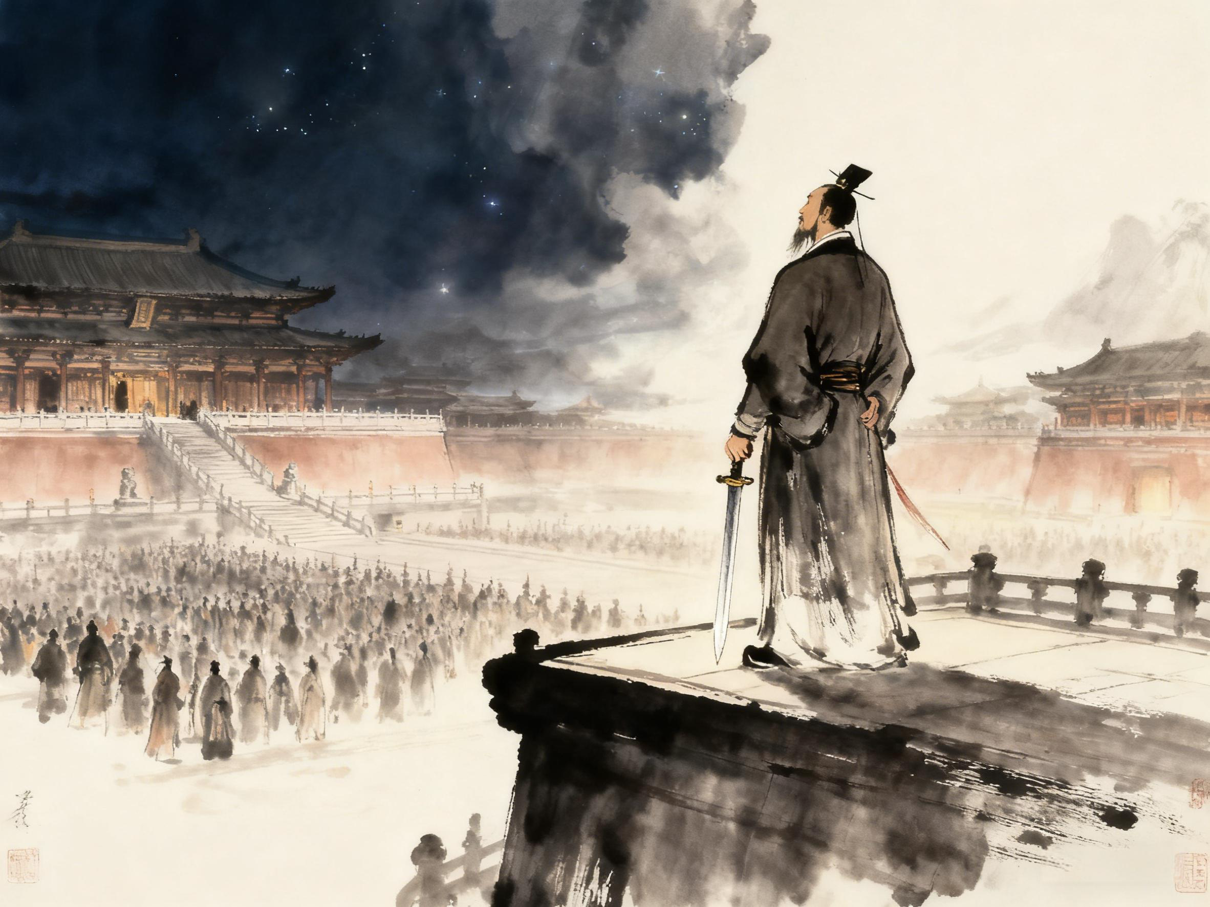 刘邦唱诵大风歌