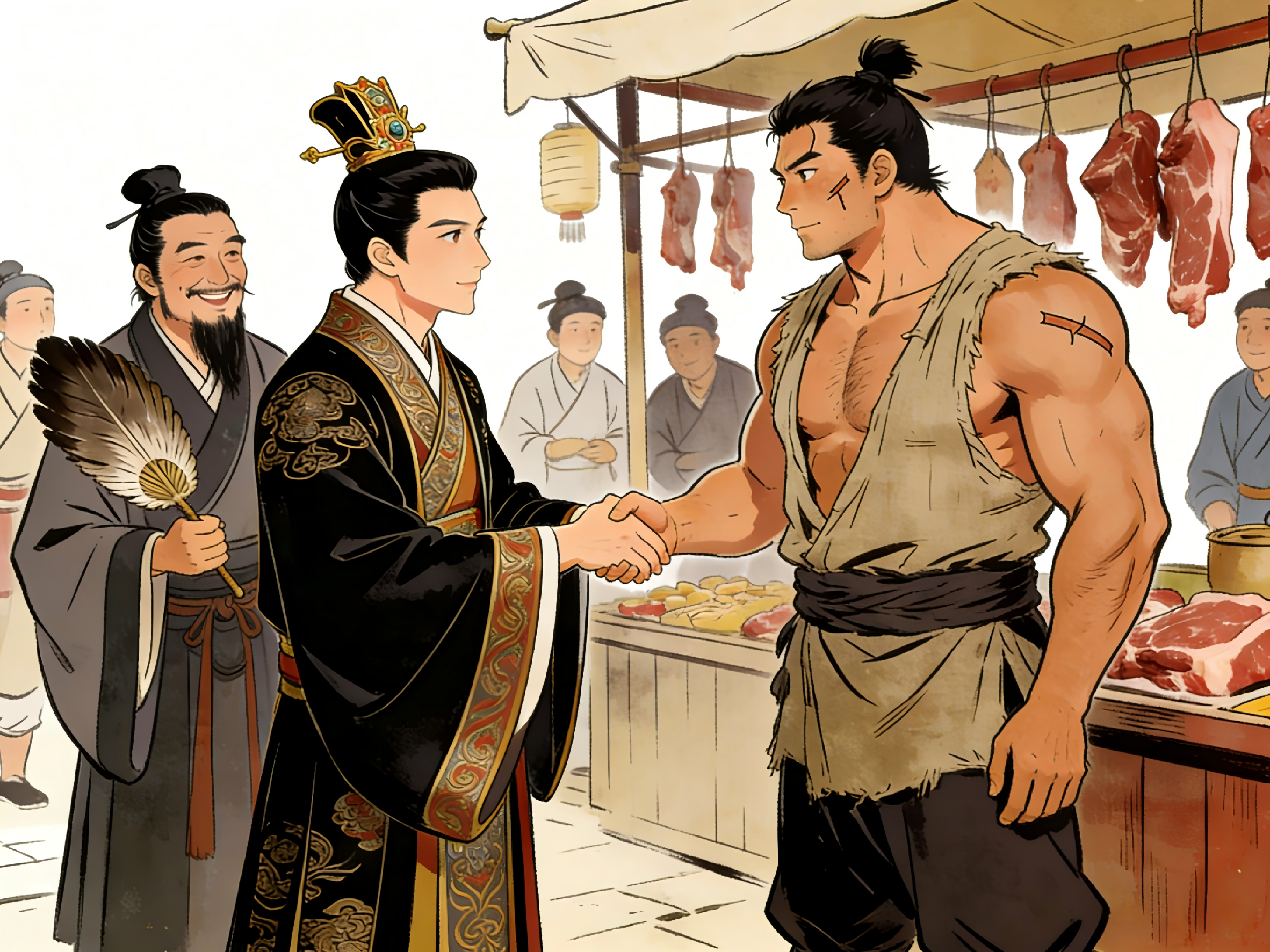 专诸刺王僚场景