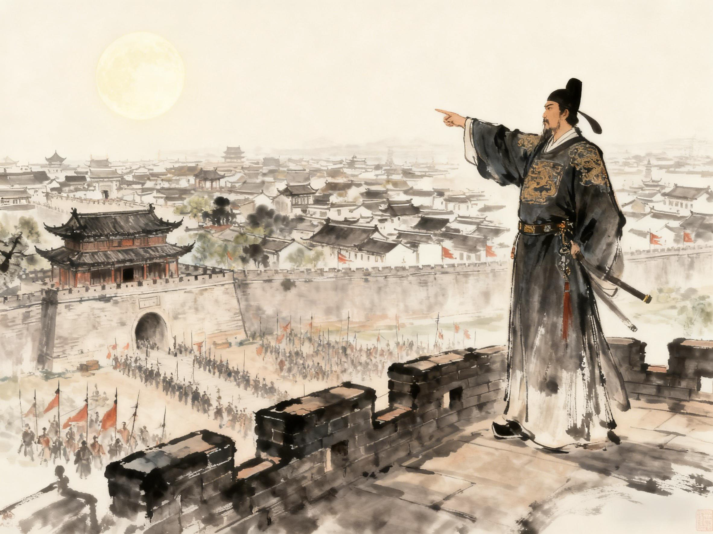 史可法死守扬州