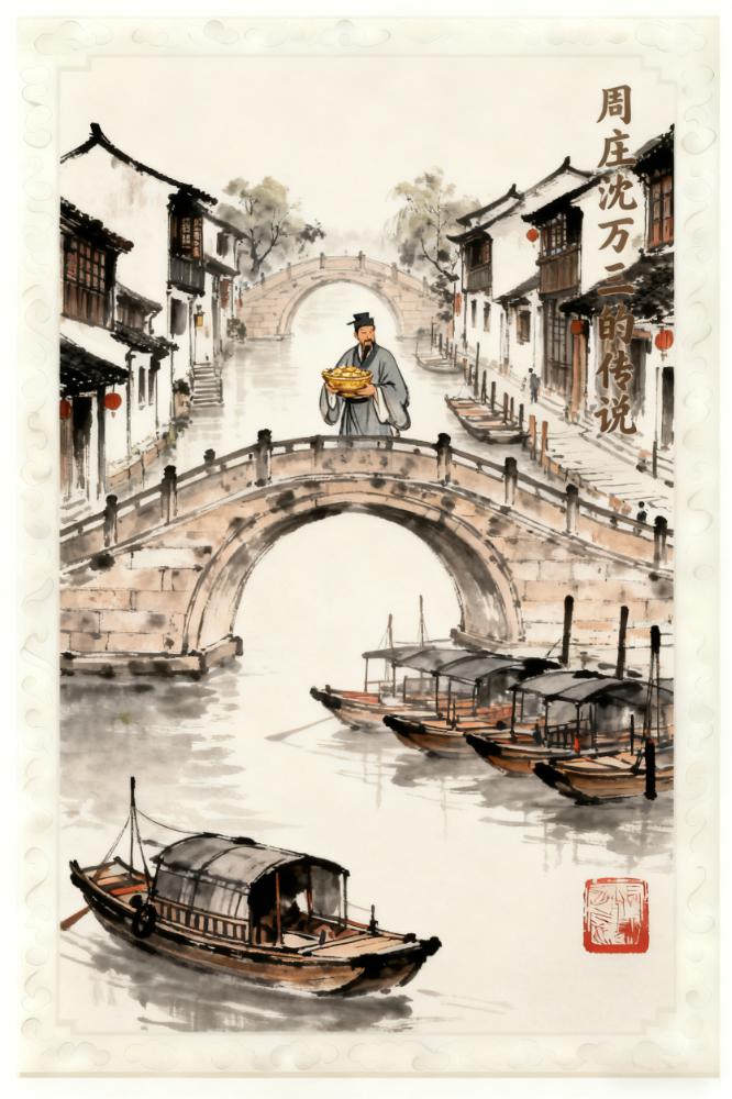 周庄沈万三的传说