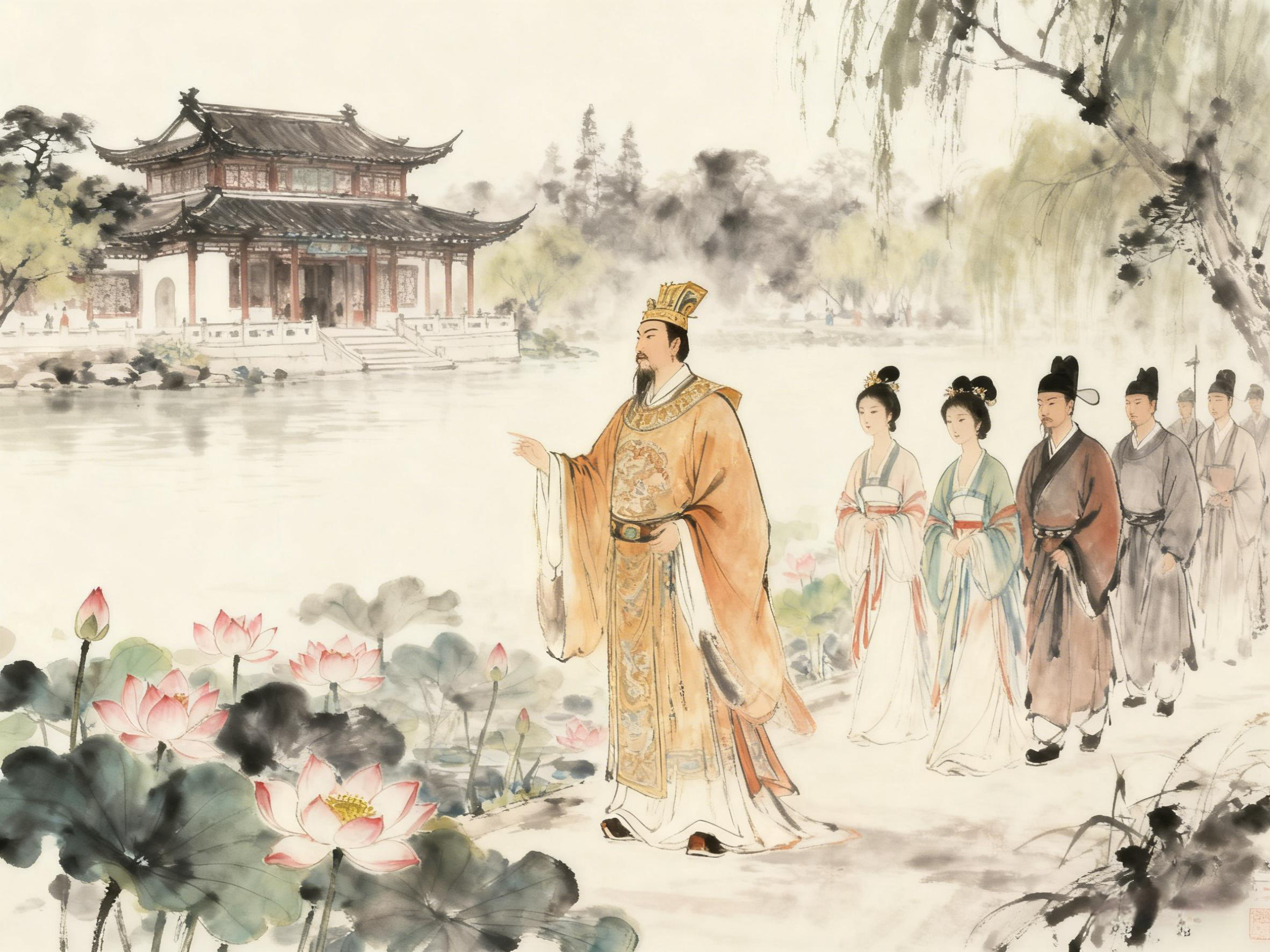 隋炀帝三下扬州